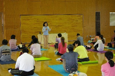 ヨガの様子